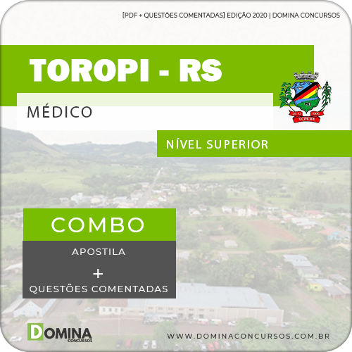 Apostila Concurso Prefeitura Toropi RS 2020 Médico