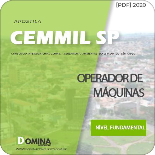 Apostila Cemmil Mogi Guaçu SP 2020 Operador de Máquinas