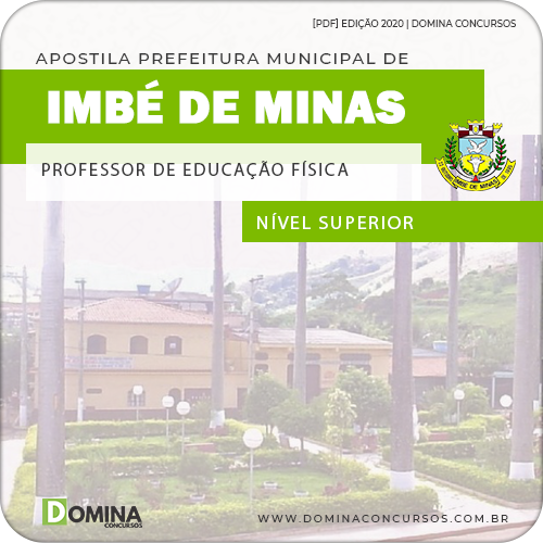Apostila Imbé de Minas MG 2020 Professor de Educação Física