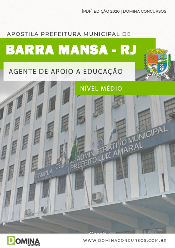 Capa Barra Mansa RJ 2020 Agente de Apoio Educação