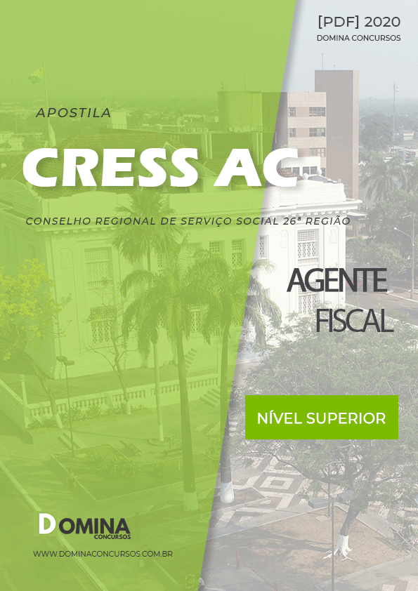 Apostila Concurso CRESS AC 2020 Agente Fiscal Download