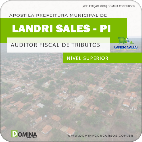 Apostila Pref Landri Sales PI 2020 Auditor Fiscal de Tributos