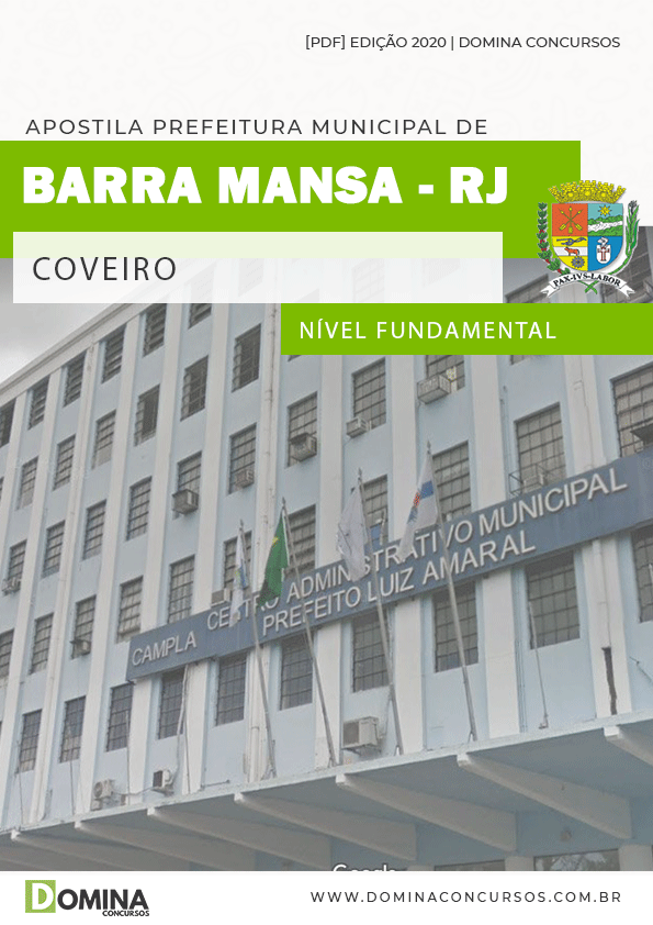 Apostila Concurso Prefeitura Barra Mansa RJ 2020 Coveiro