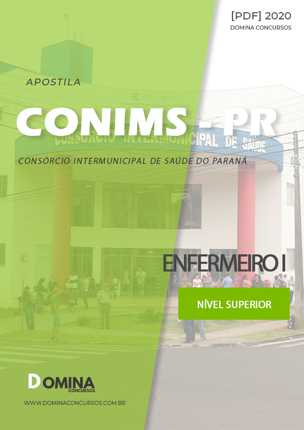 Apostila Concurso CONIMS PR 2020 Enfermeiro I e II