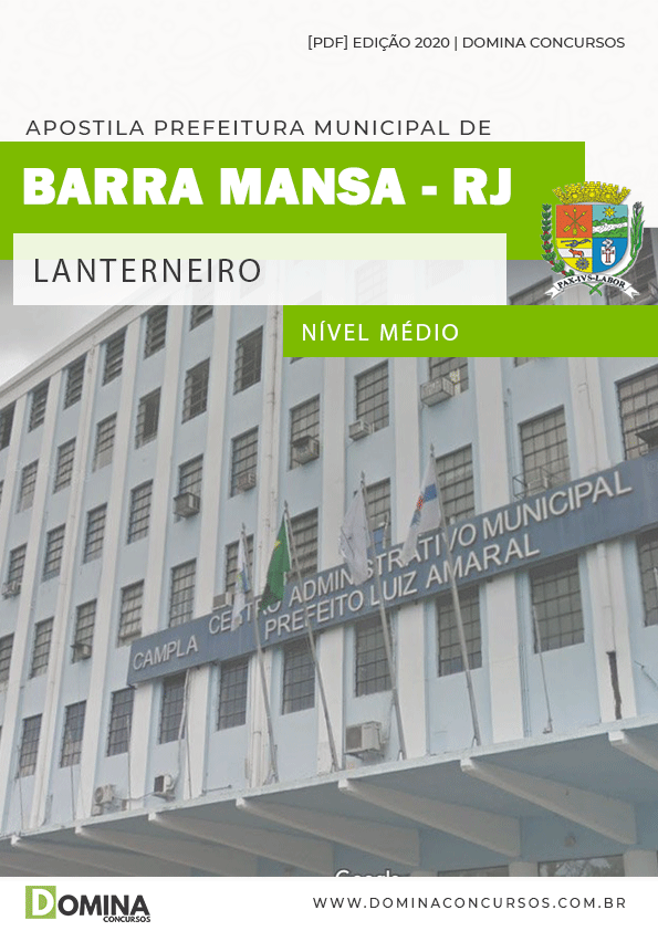 Apostila Concurso Pref Barra Mansa RJ 2020 Lanterneiro