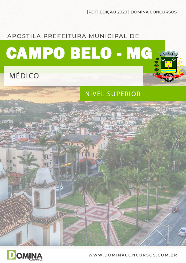 Apostila Concurso Pref Campo Belo MG 2020 Médico