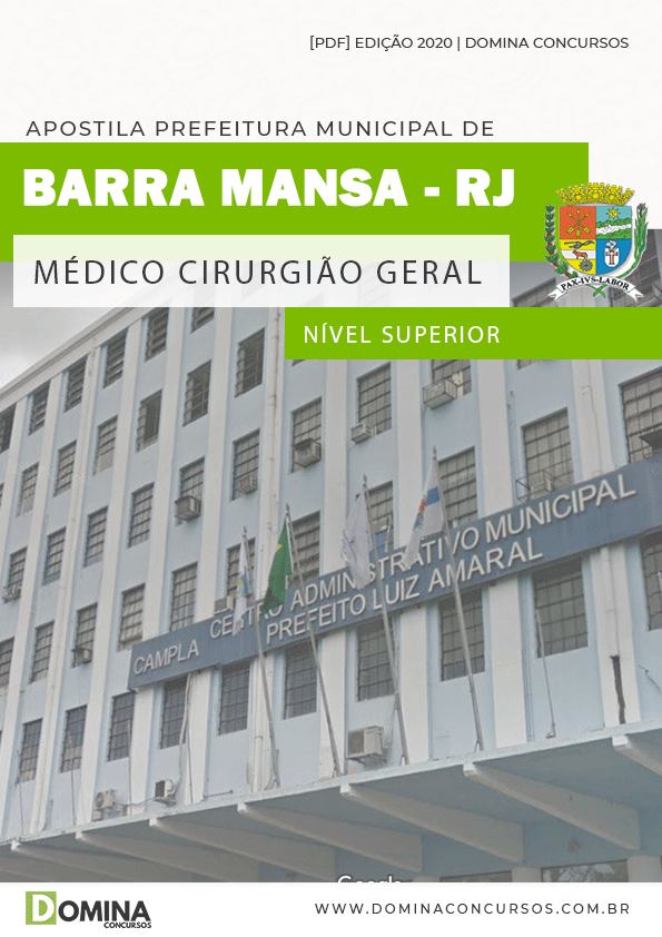 Apostila Pref Barra Mansa RJ 2020 Médico Cirurgião Geral