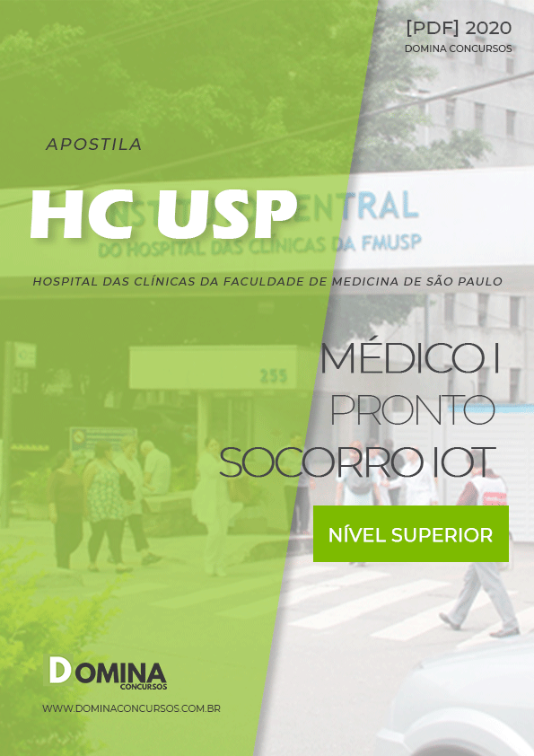 Apostila Concurso HC USP 2020 Médico I Pronto Socorro IOT