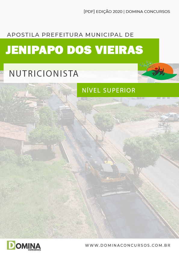 Apostila Pref Jenipapo Vieiras MA 2020 Nutricionista