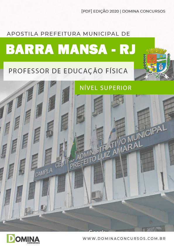 Apostila Barra Mansa RJ 2020 Professor de Educação Física