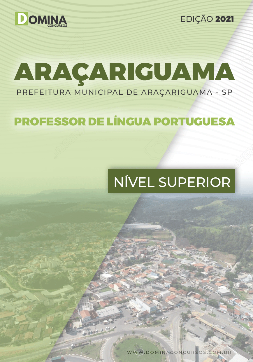 Apostila Pref Araçariguama SP 2021 Prof Língua Portuguesa