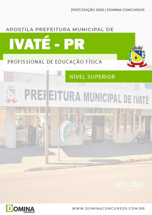 Apostila Ivaté PR 2020 Profissional de Educação Física
