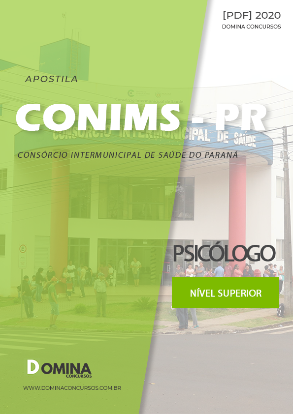 Apostila Concurso Público CONIMS PR 2020 Psicólogo