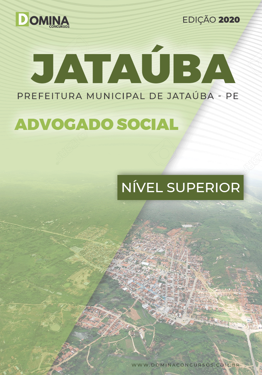 Apostila Concurso Pref Jataúba PE 2020 Advogado Social