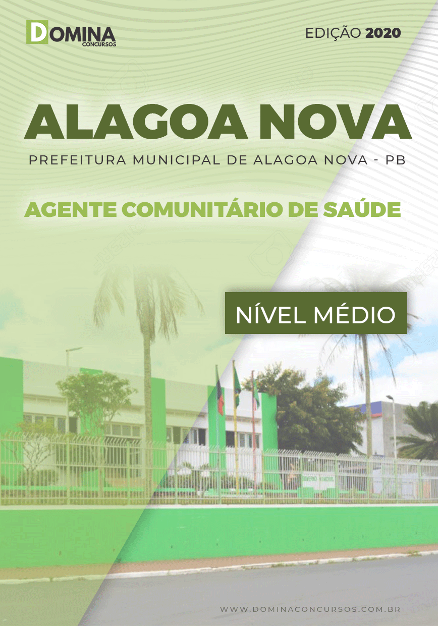 Apostila Alagoa Nova PB 2020 Agente Comunitário Saúde