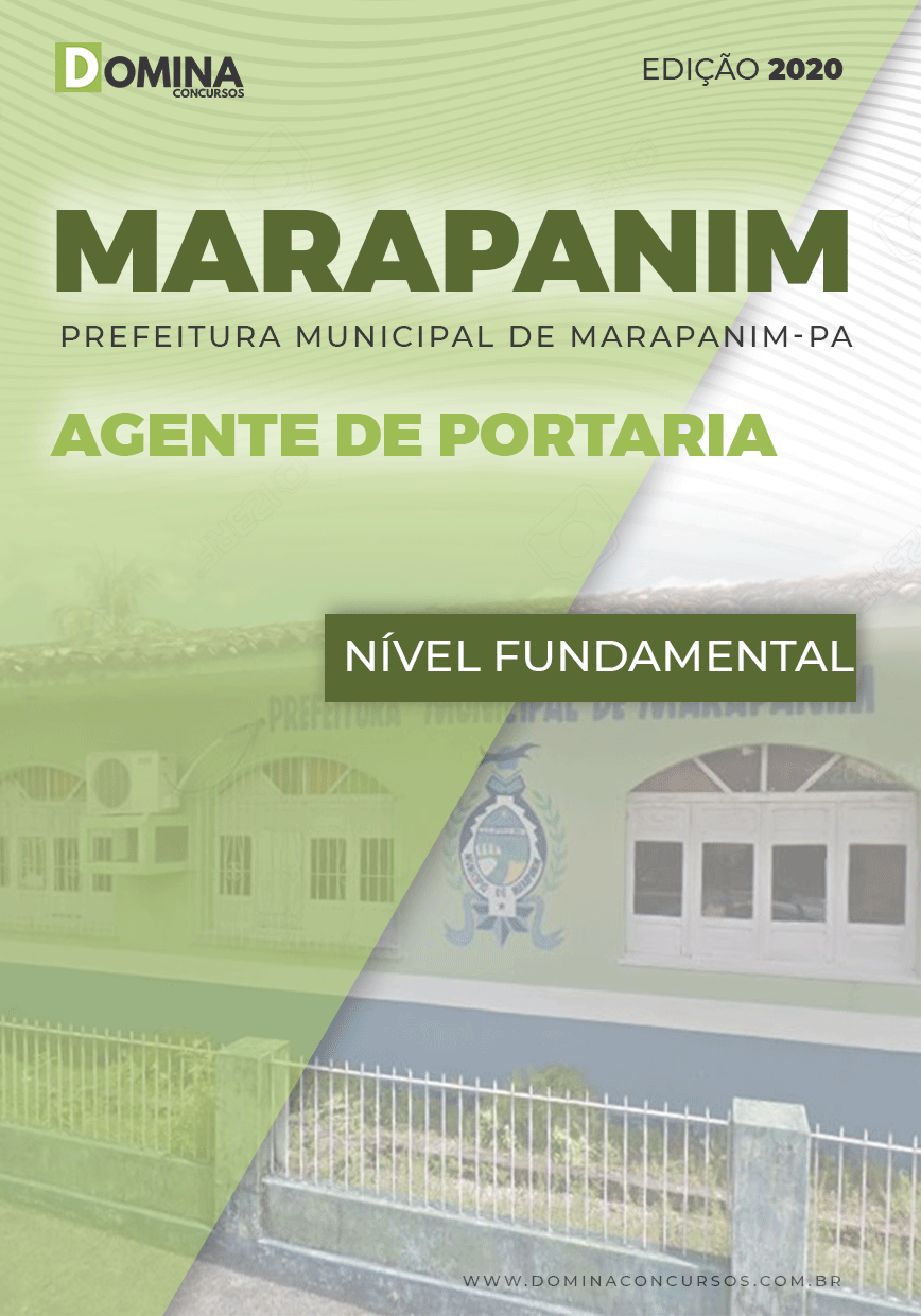 Apostila Pref Marapanim PA 2020 Agente de Portaria