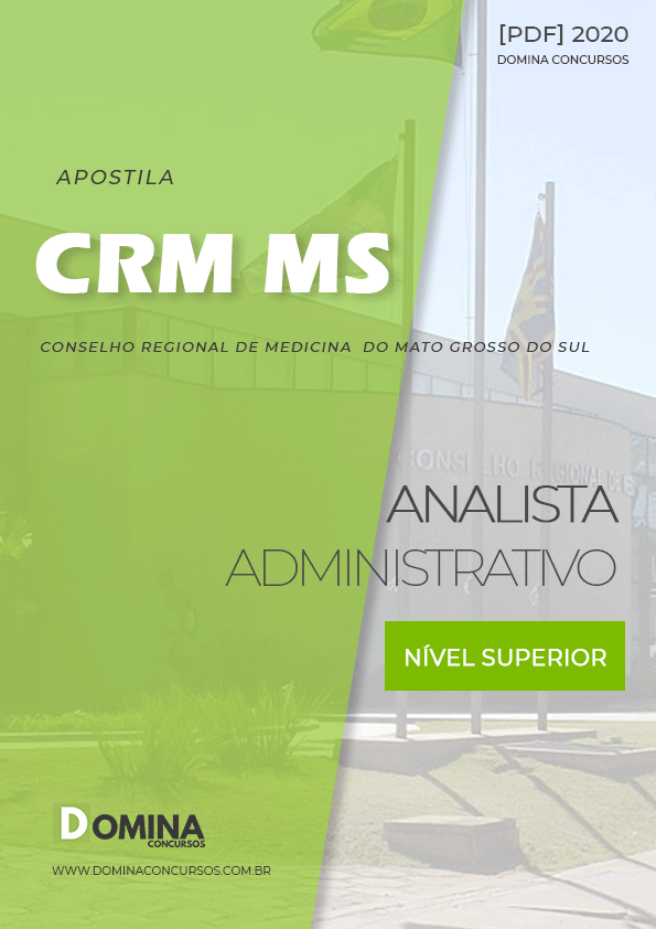Apostila Concurso Público CRM MS 2020 Analista Administrativo