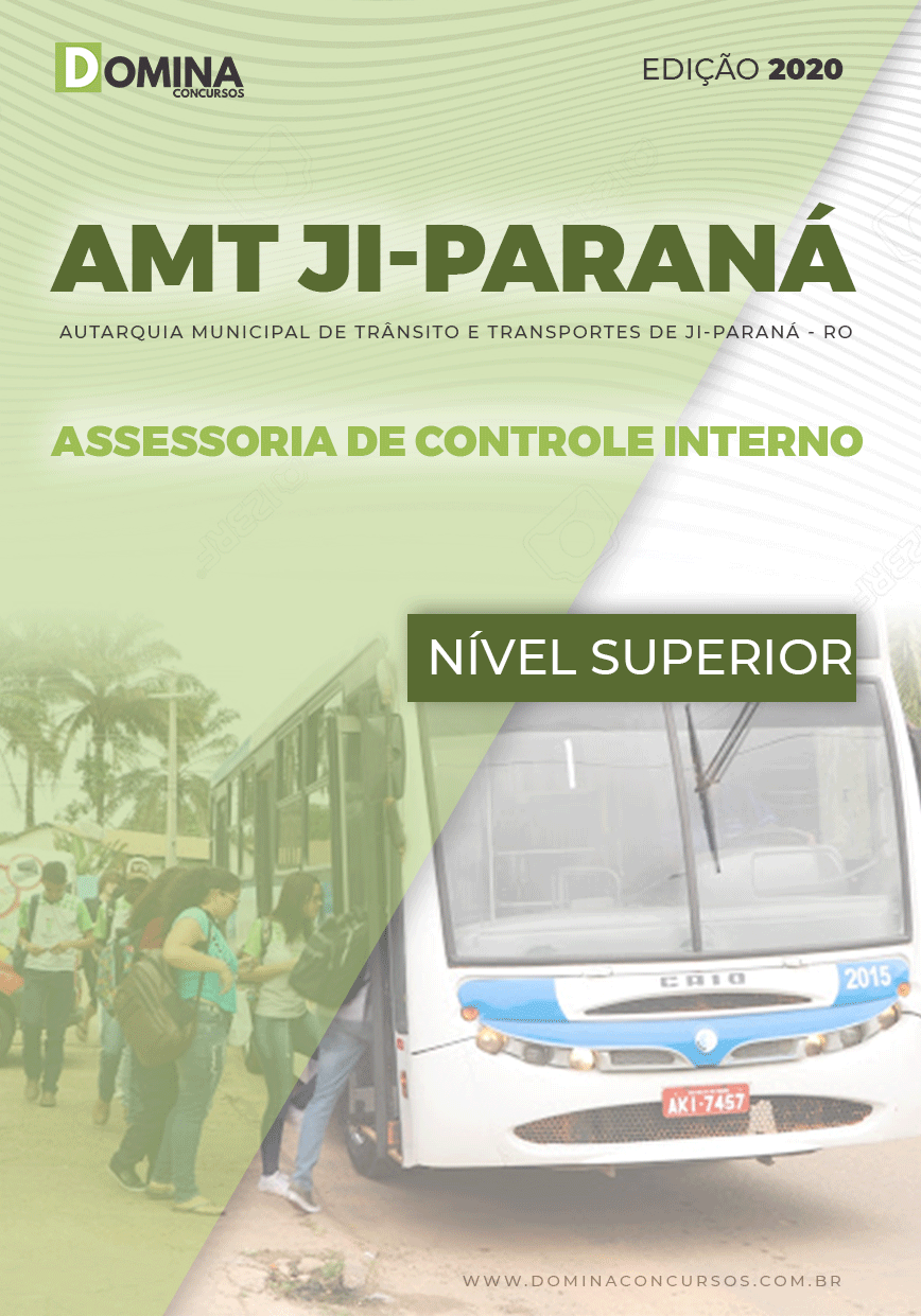 Apostila AMT Ji Paraná RO 2020 Assessoria Controle Interno