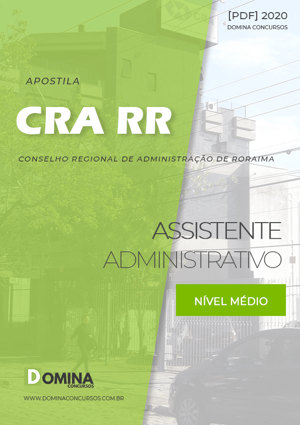 Apostila Concurso CRA RR 2020 Assistente Administrativo