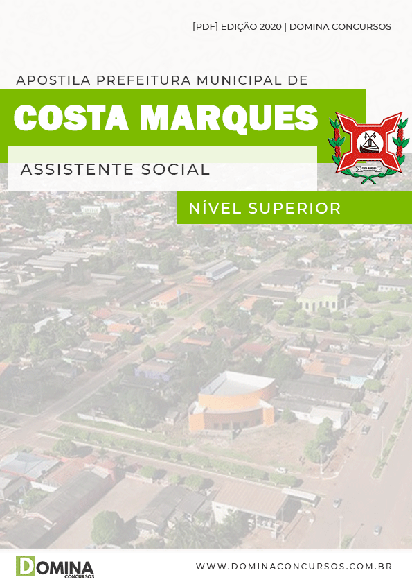 Apostila Concurso Costa Marques 2020 Assistente Social