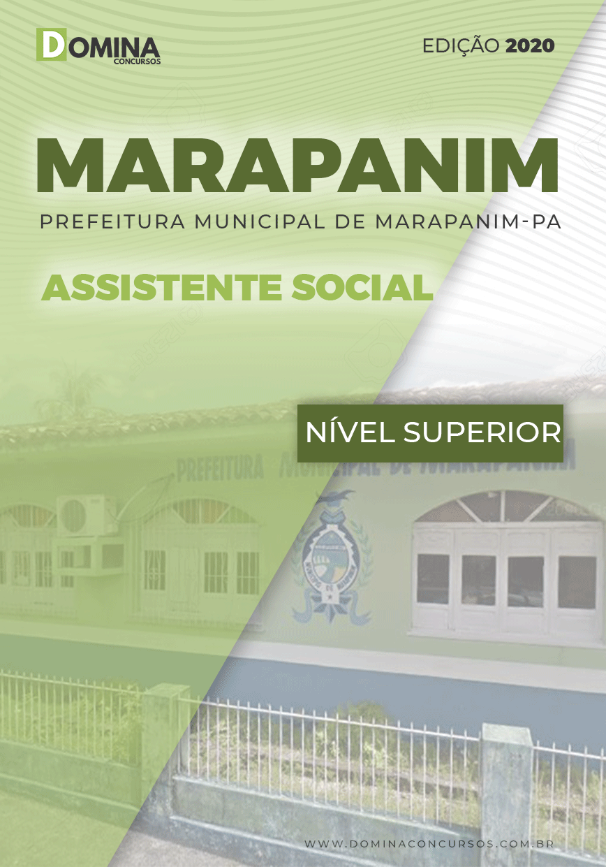 Apostila Pref Marapanim PA 2020 Assistente Social