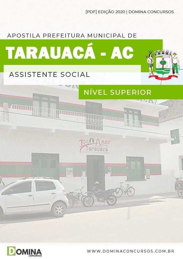 Apostila Concurso Pref Tarauacá AC 2020 Assistente Social