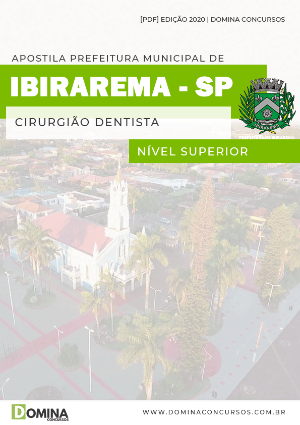 Apostila Concurso Pref Ibirarema SP 2020 Cirurgião Dentista