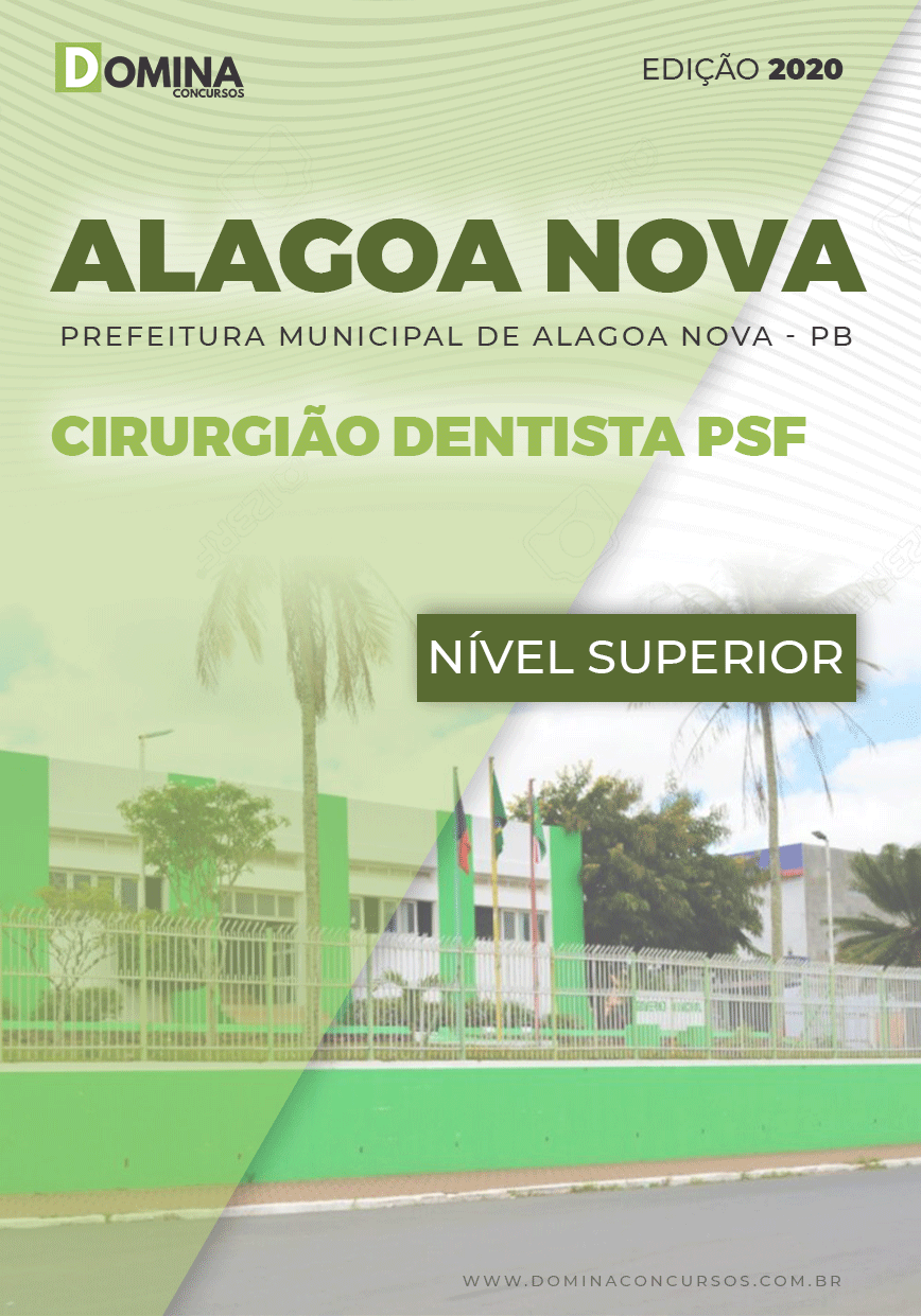 Apostila Concurso Alagoa Nova PB 2020 Cirurgião Dentista
