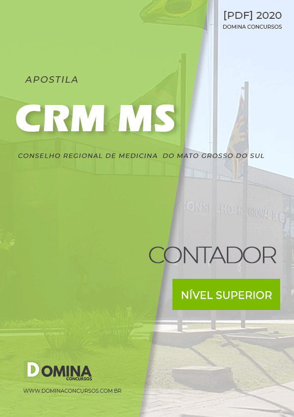Apostila Concurso Público CRM MS 2020 Contador