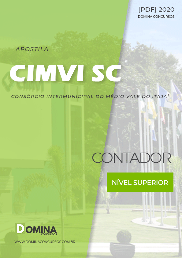 Apostila Concurso Público CIMVI SC 2020 Contador