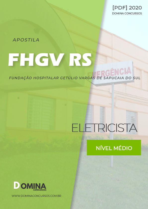 Apostila Concurso FHGV RS 2020 Eletricista Download