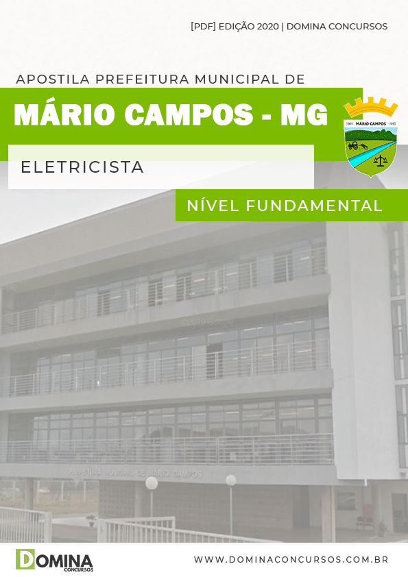 Apostila Concurso Pref Mário Campos MG 2020 Eletricista