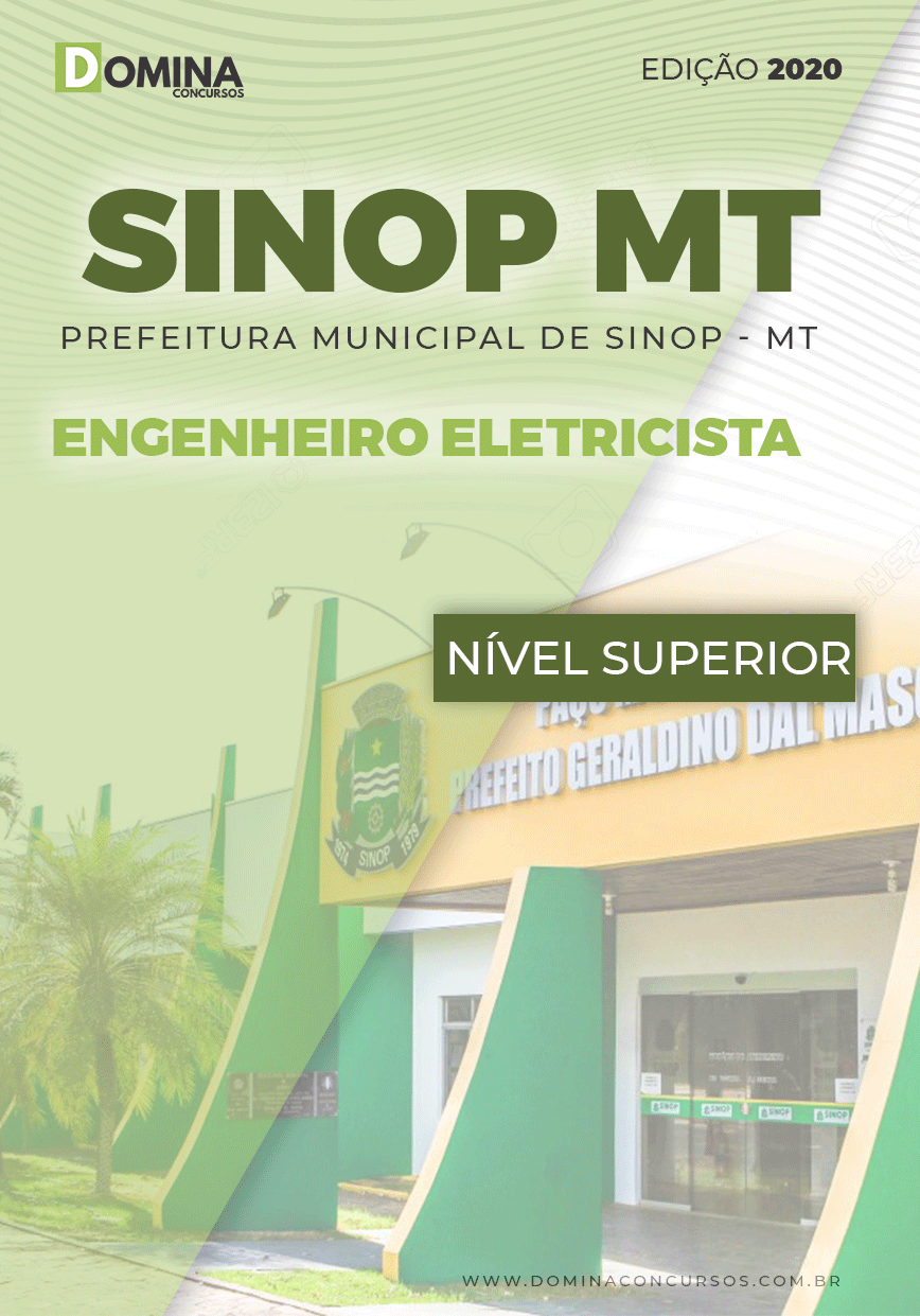 Apostila Concurso Sinop MT 2020 Engenheiro Eletricista