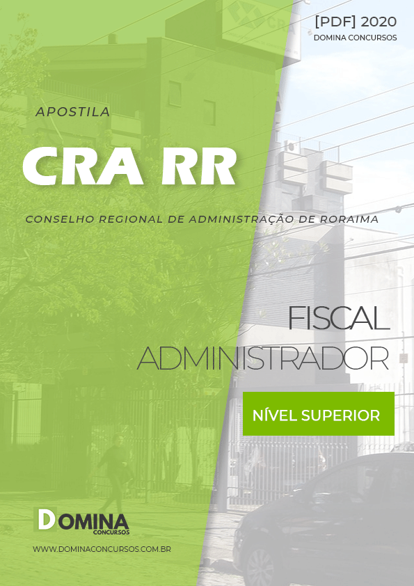 Apostila Concurso CRA RR 2020 Fiscal Administrador