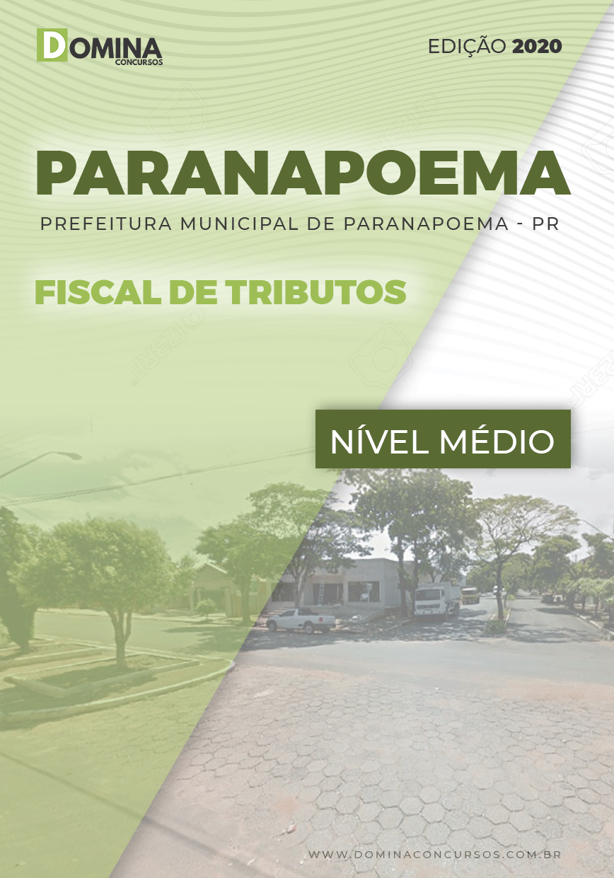 Apostila Pref Paranapoema PR 2020 Fiscal de Tributos