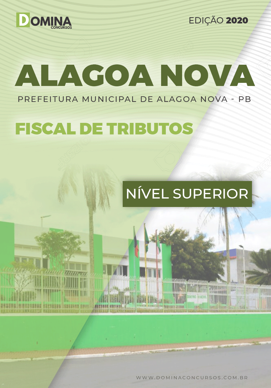 Apostila Alagoa Nova PB 2020 Fiscal de Tributos Municipais