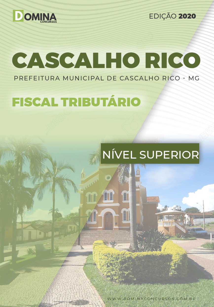 Apostila Concurso Pref Cascalho Rico MG 2020 Fiscal Tributário