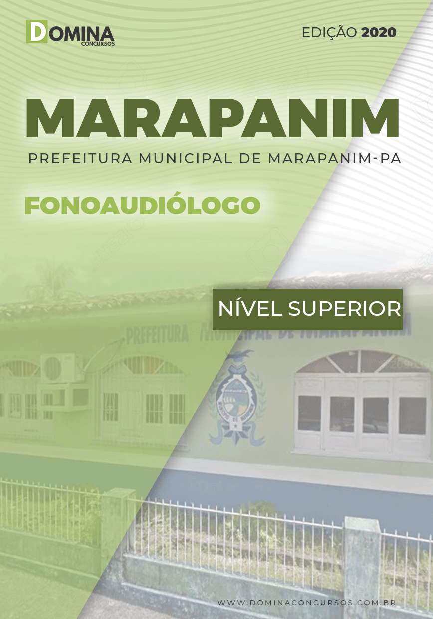 Apostila Pref Marapanim PA 2020 Fonoaudiólogo