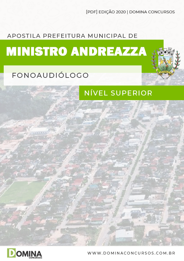 Apostila Pref Ministro Andreazza RO 2020 Fonoaudiólogo