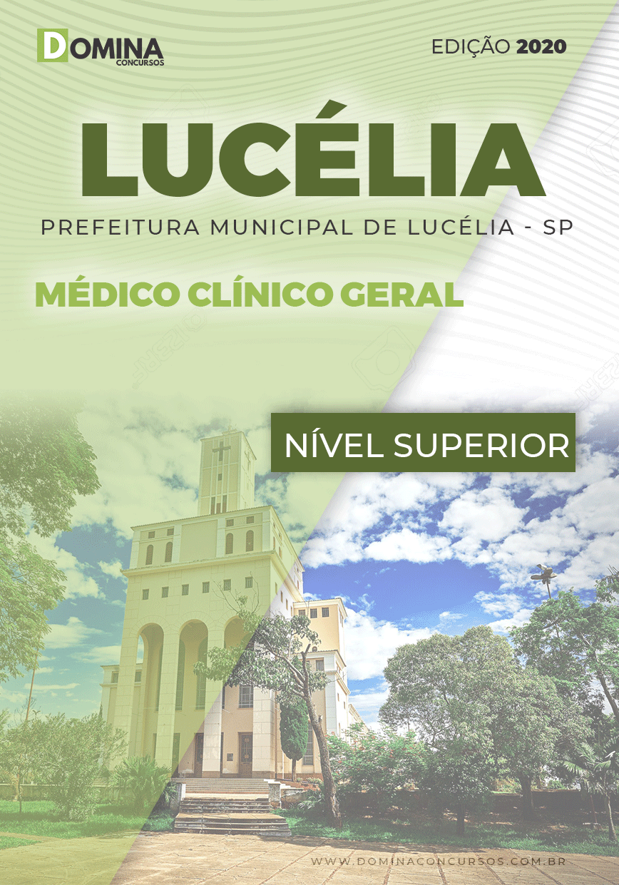 Apostila Concurso Lucélia SP 2020 Médico Clínico Geral