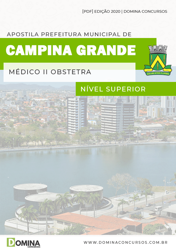 Apostila Pref Campina Grande PB 2020 Medico II Obstetra