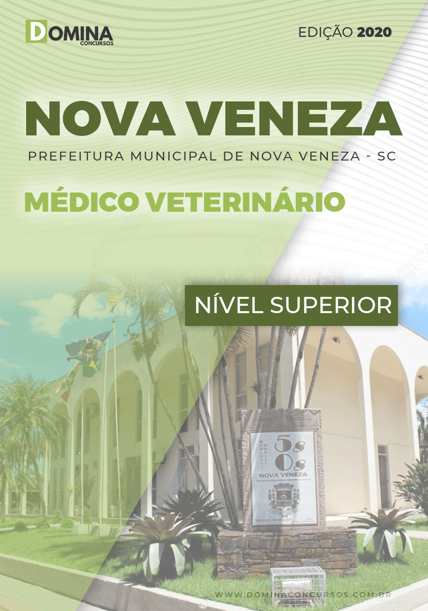 Apostila Concurso Nova Veneza SC 2020 Médico Veterinário