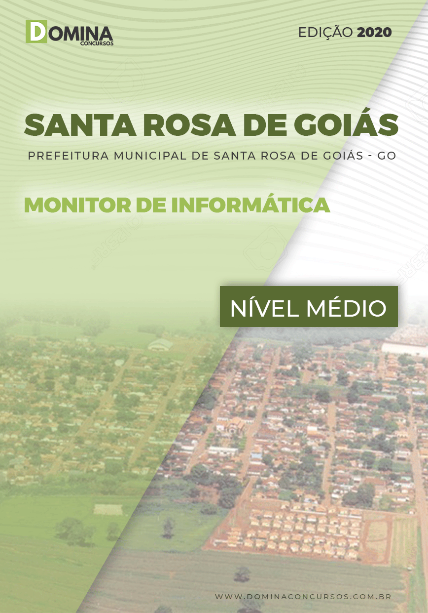 Apostila Santa Rosa de Goiás 2020 Monitor de Informática
