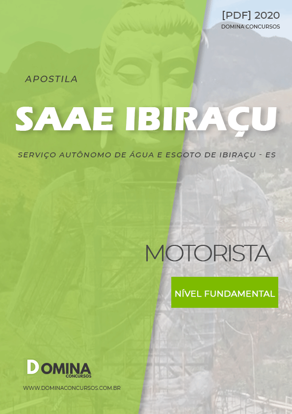 Apostila Concurso SAAE Ibiraçu ES 2020 Motorista