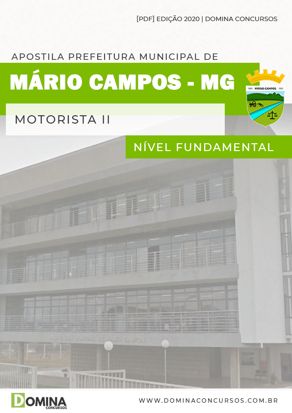 Apostila Concurso Pref Mário Campos MG 2020 Motorista II