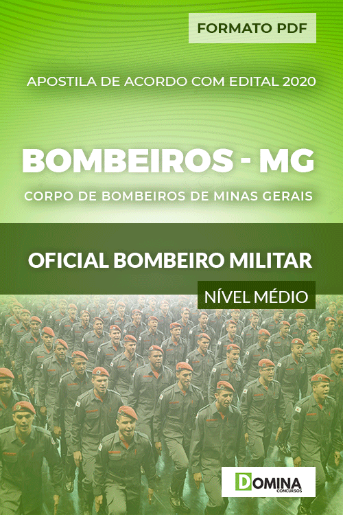 Apostila Bombeiros MG 2020 Oficial de Bombeiro Militar