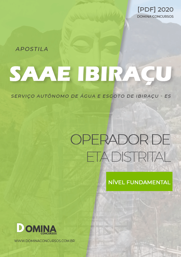 Apostila Concurso SAAE Ibiraçu ES 2020 Operador de ETA Distrital