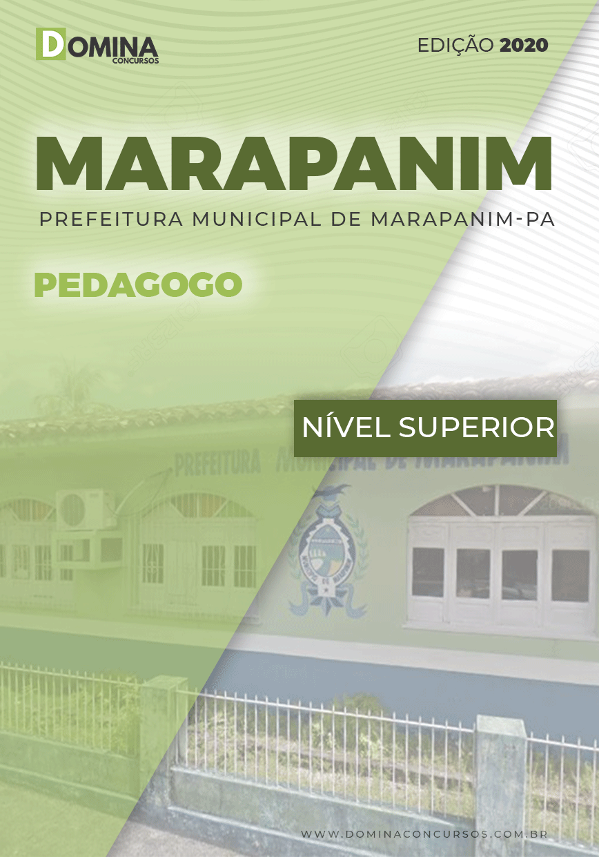 Apostila Concurso Pref Marapanim PA 2020 Pedagogo