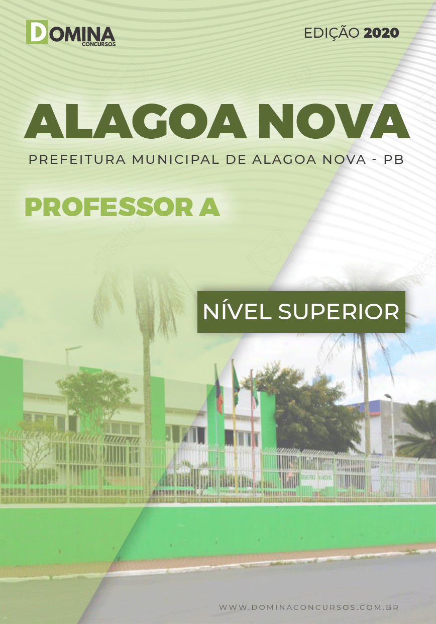 Apostila Alagoa Nova PB 2020 Professor A Pedagogia