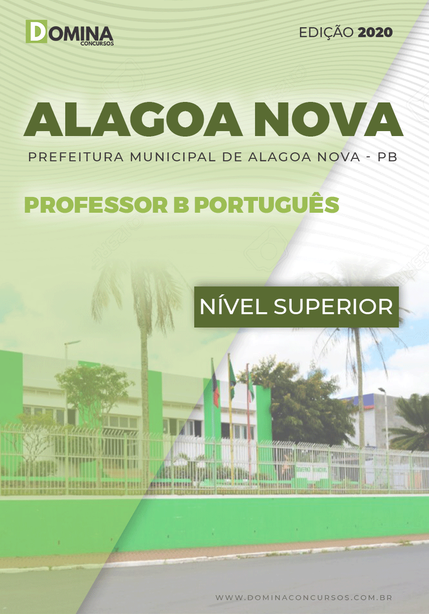 Apostila Alagoa Nova PB 2020 Professor B Português